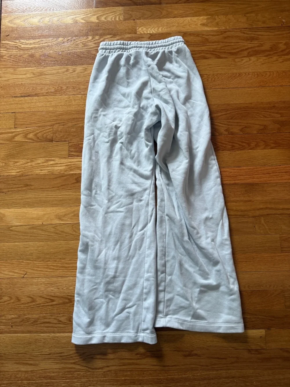 Zara Light Gray Elastic-Waist Sweatpants - Picture 3 of 3